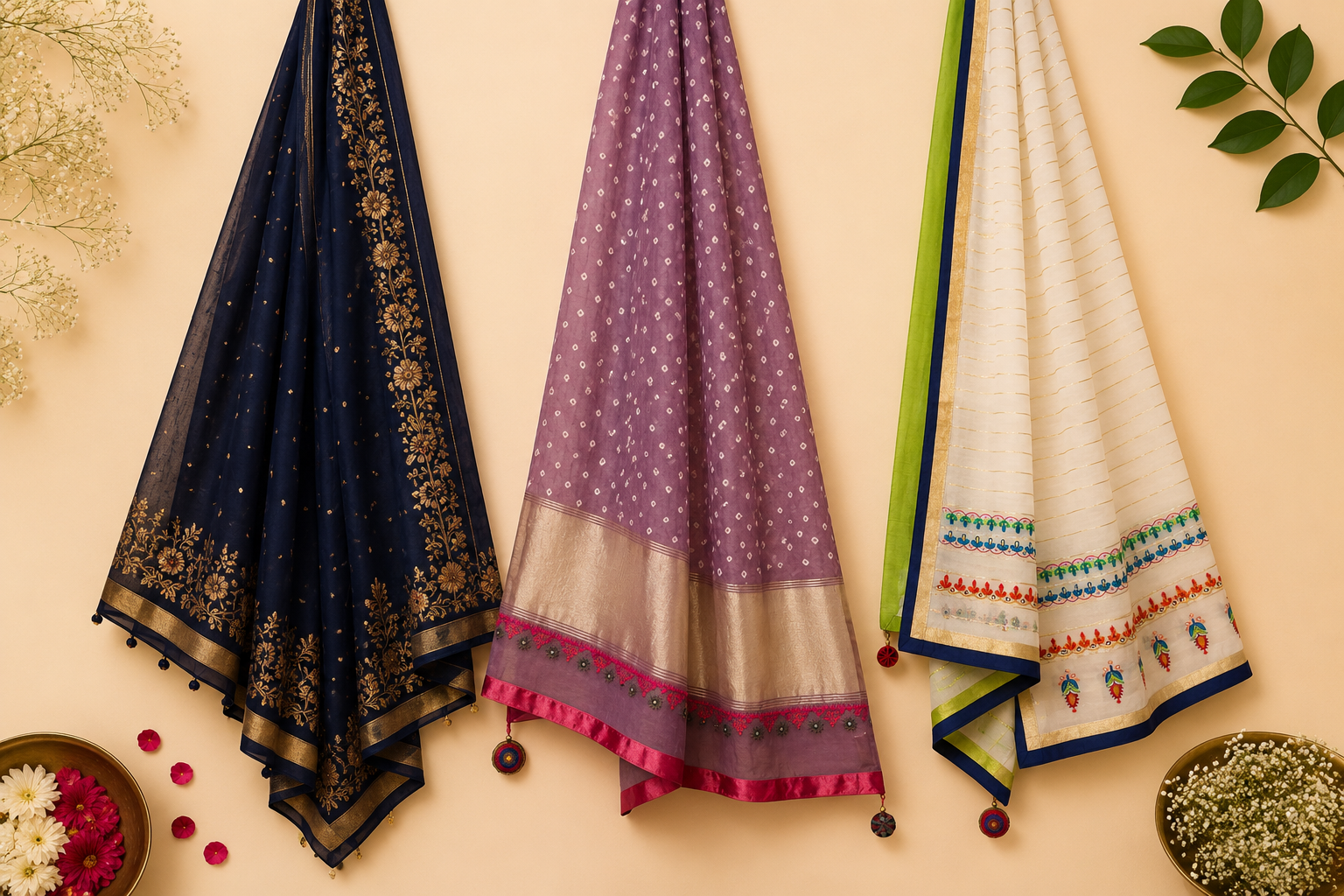 Arishi woven dupatta collection