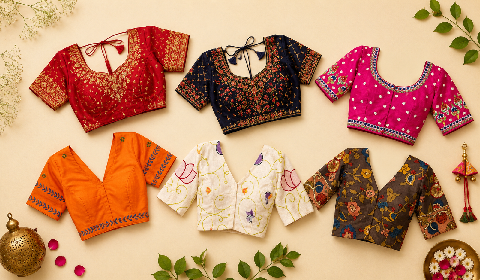 Arishi Studio embroidered blouse archive