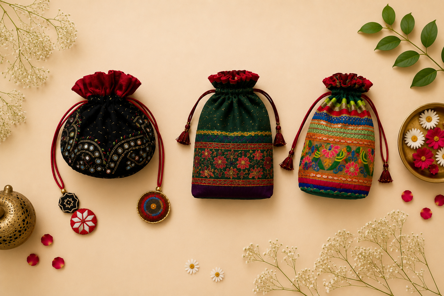 Arishi Studio handcrafted potli archive